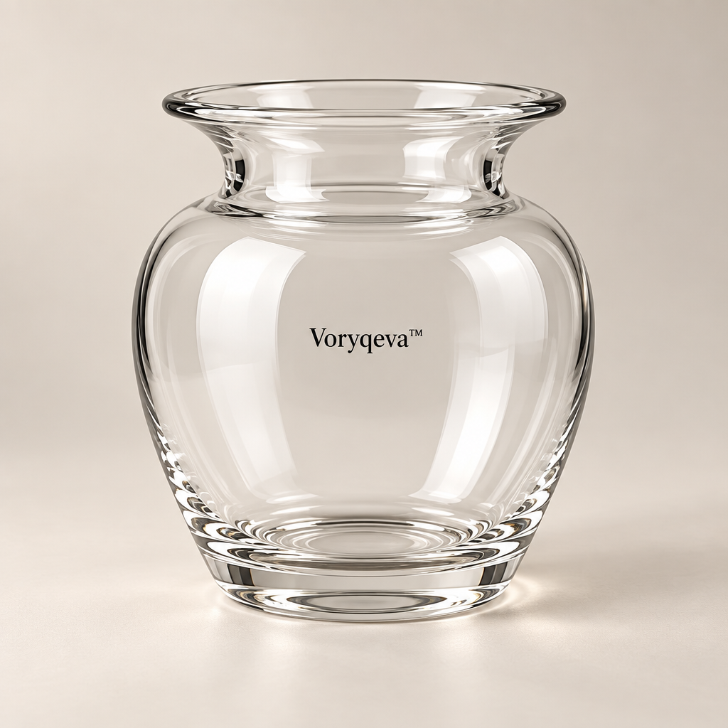 Voryqeva™ Vintage Glass Flower Arrangement Vessel image 01