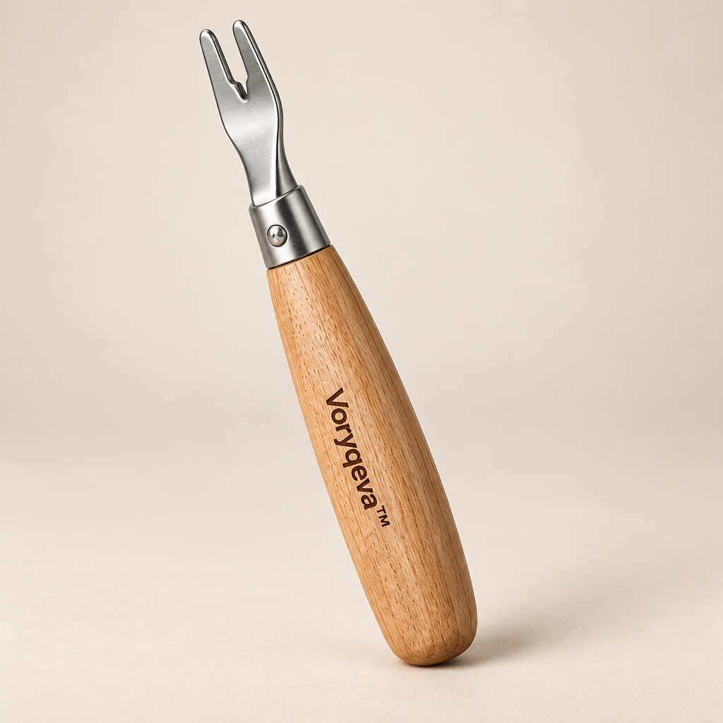 Voryqeva™ Wood-Handled Floral Arrangement Tool image 01