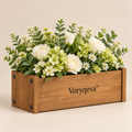 Voryqeva™ Wooden Desktop Floral Container image 01