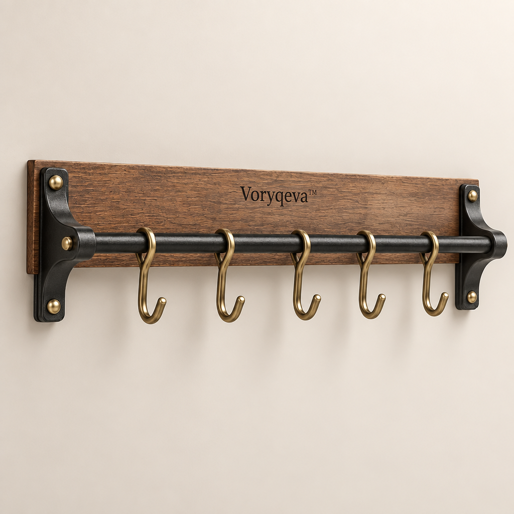 Voryqeva™ Wall-Mounted Dried-Flower Display Rack image 01