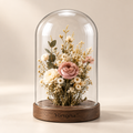 Voryqeva™ Clear Glass Dried-Flower Display Cover image 01